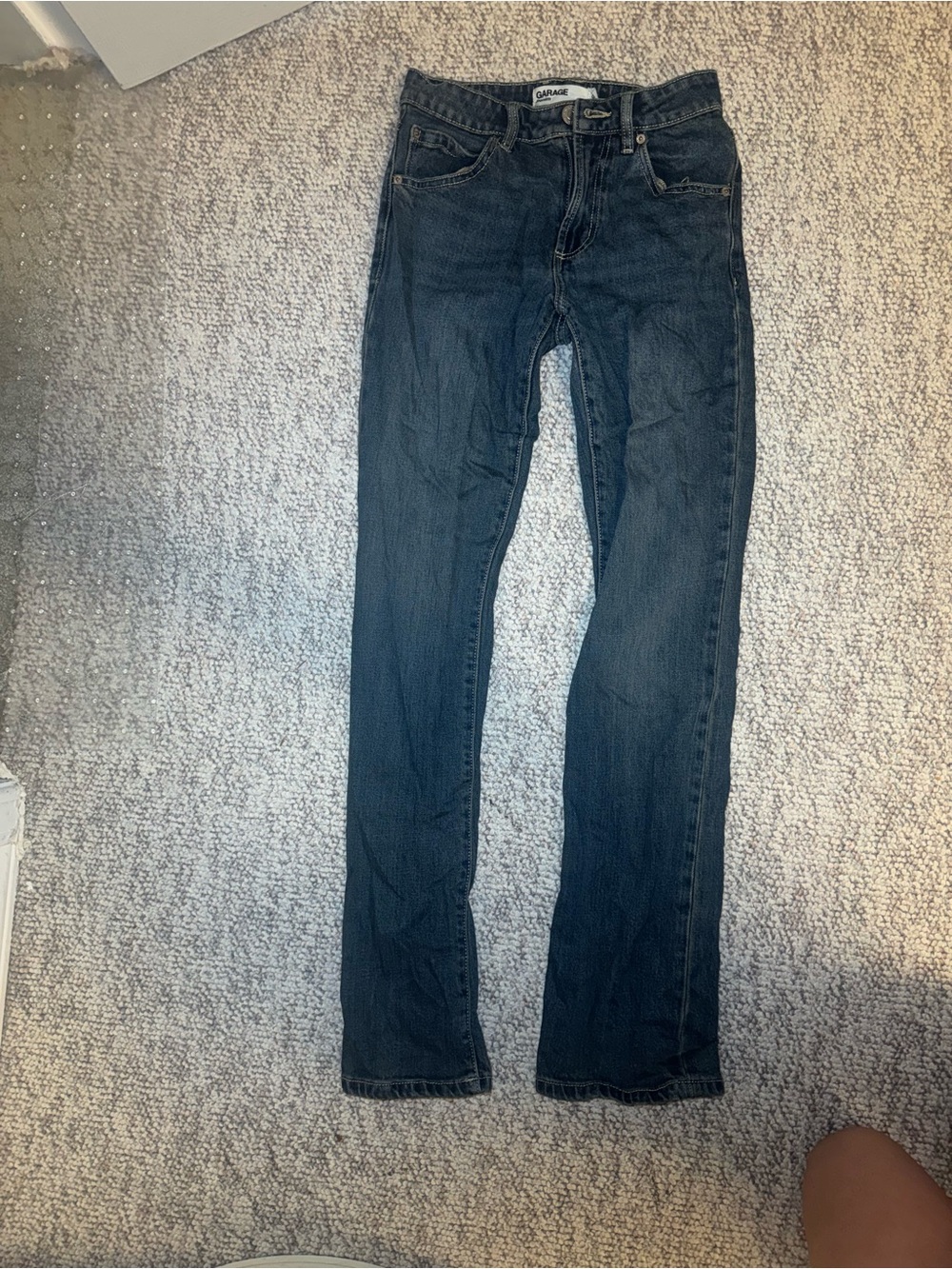 Garage Dark Blue Women’s Straight Jeans